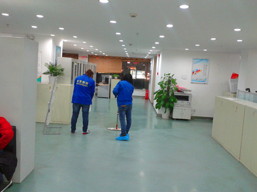 蘇州理想眼科醫院pvc地面清洗打蠟